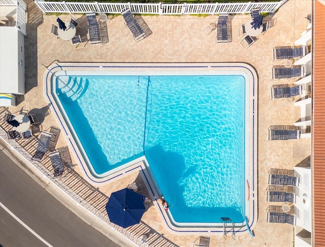 view of community pool