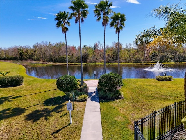 11455 52nd Ct E, Parrish, FL 34219 - water view with fence