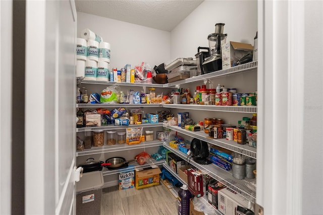 view of pantry