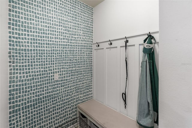 view of mudroom