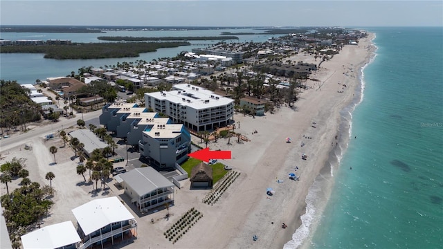 2400 N Beach Rd Unit 1, Englewood, FL 34223 - drone / aerial view of expansive beach