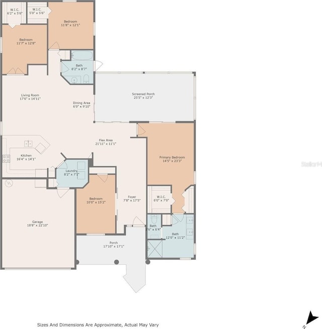 2808 124th Ave E, Parrish, FL 34219 - view of home floor plan