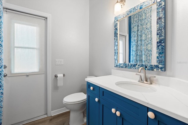 2808 124th Ave E, Parrish, FL 34219 - full bath with vanity and wood finished floors