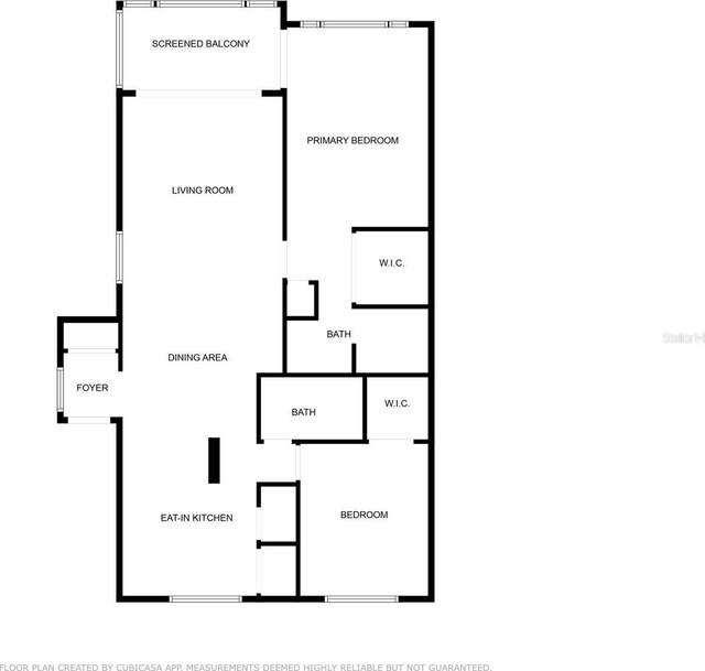 6204 Midnight Pass Rd Unit 201, Sarasota, FL 34242 - home floor plan