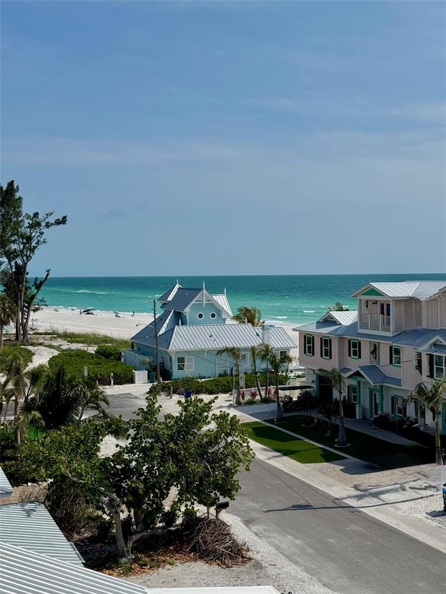 2809 Avenue Ave E, Holmes Beach, FL 34217 - water view featuring nearby beach