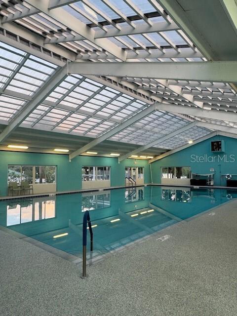 view of indoor community pool