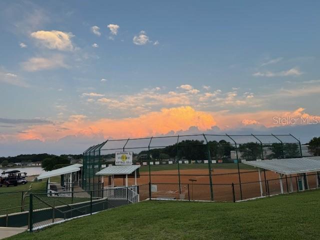 view of tennis court