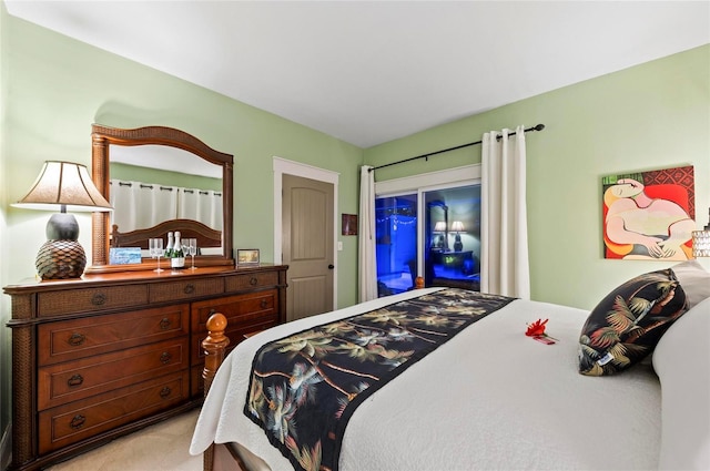 941 Virginia Dr, Sarasota, FL 34234 - bedroom featuring light carpet