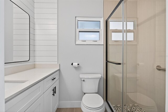 2733 Riverbluff Pl Unit V57, Sarasota, FL 34231 - full bath featuring vanity and a shower stall