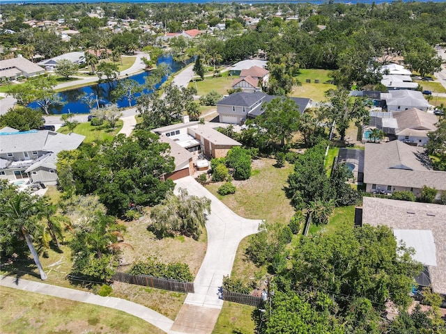 911 Cimarron Cir, Bradenton, FL 34209 - aerial perspective of suburban area featuring a nearby body of water