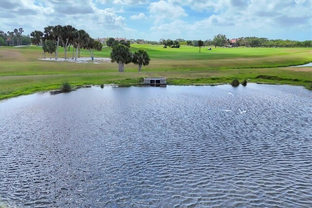 4517 Las Brisas Ln, Sarasota, FL 34238 - water view featuring a golf club