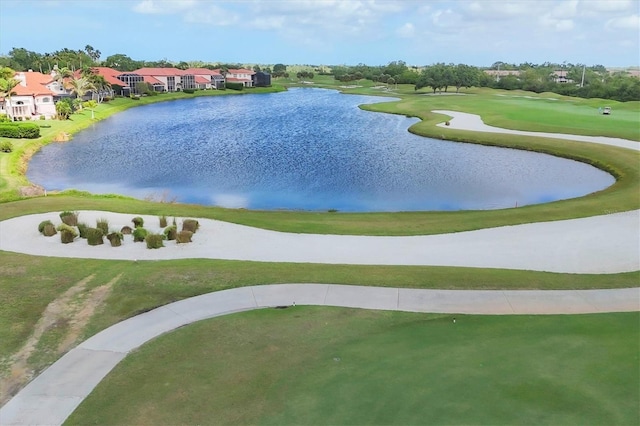 4517 Las Brisas Ln, Sarasota, FL 34238 - view of home's community featuring a water view and golf course view