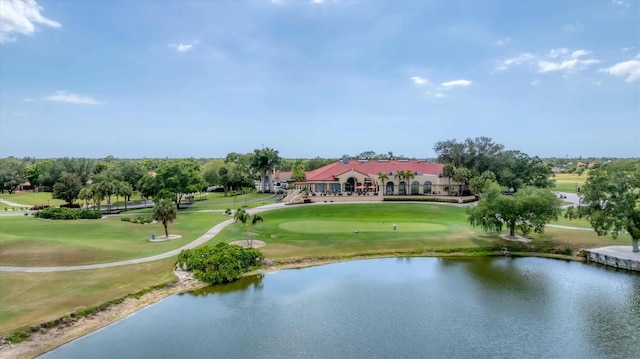 4517 Las Brisas Ln, Sarasota, FL 34238 - drone / aerial view of a large body of water and a golf course