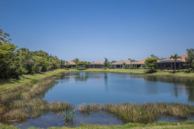 8191 Gabanna Dr, Sarasota, FL 34231 - water view featuring nearby suburban area