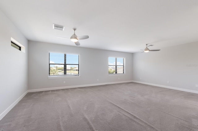 8191 Gabanna Dr, Sarasota, FL 34231 - empty room featuring ceiling fan, carpet, and baseboards