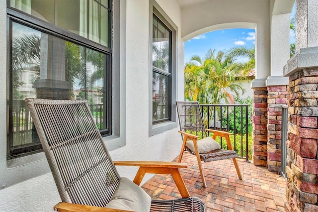 5823 Title Row Dr, Bradenton, FL 34210 - view of covered porch