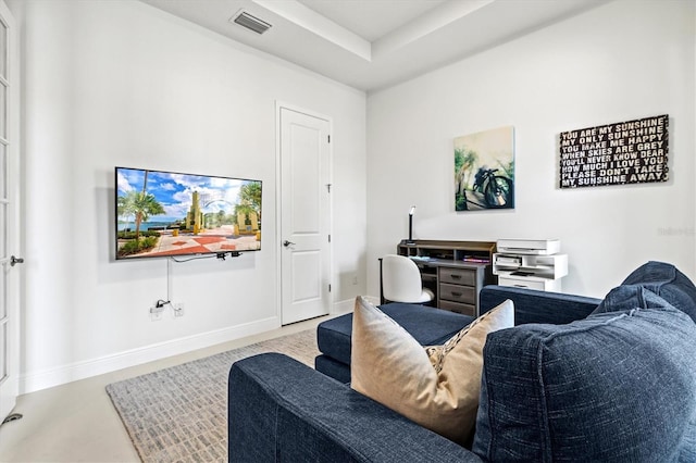 5823 Title Row Dr, Bradenton, FL 34210 - living room with baseboards
