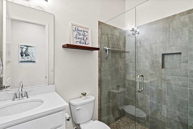 5823 Title Row Dr, Bradenton, FL 34210 - full bath featuring vanity and a shower stall