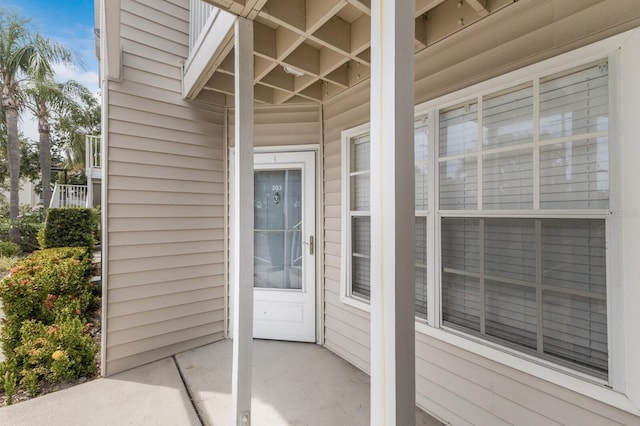 view of property entrance