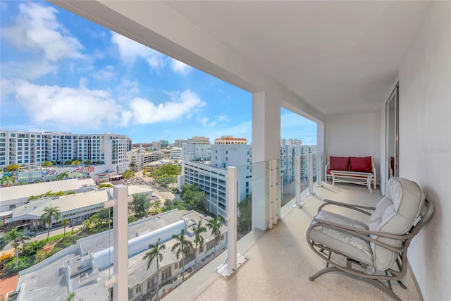 101 S Gulfstream Ave Unit 16C, Sarasota, FL 34236 - balcony with a city view