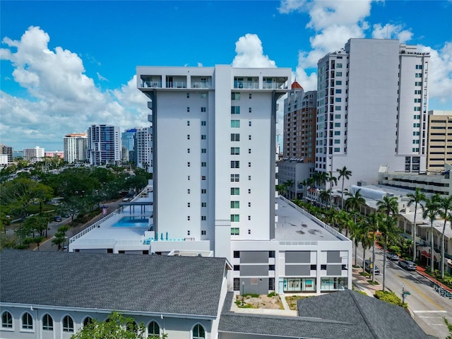 101 S Gulfstream Ave Unit 16C, Sarasota, FL 34236 - view of building exterior with a city view