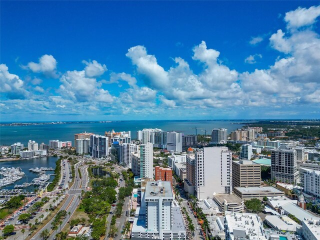 101 S Gulfstream Ave Unit 16C, Sarasota, FL 34236 - view of urban area with a nearby body of water