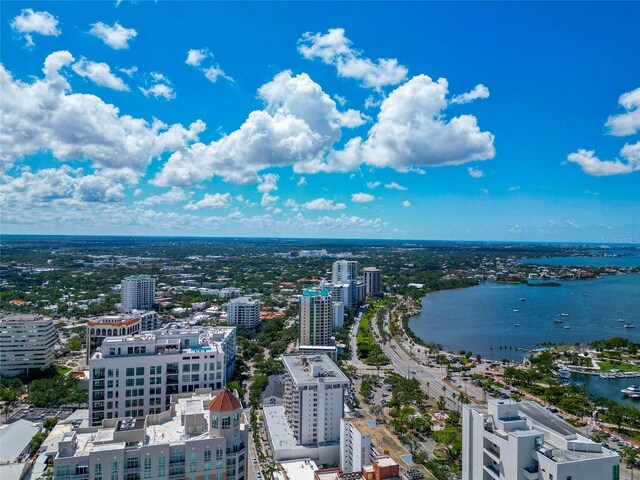 101 S Gulfstream Ave Unit 16C, Sarasota, FL 34236 - view of urban area featuring a nearby body of water