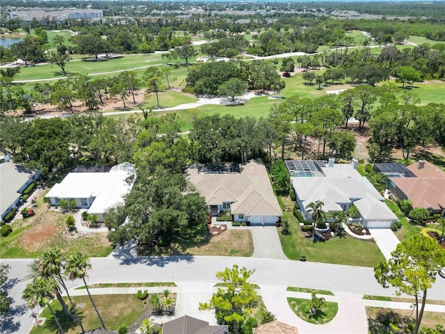 2067 Tocobaga Ln, Nokomis, FL 34275 - aerial perspective of suburban area featuring a golf course and a tree filled landscape