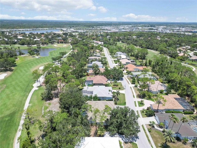 2067 Tocobaga Ln, Nokomis, FL 34275 - view of property location featuring a large body of water, nearby suburban area, a golf course, and a tree filled landscape