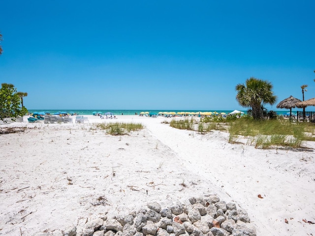 6512 Midnight Pass Rd Unit 303, Sarasota, FL 34242 - water view featuring local beach