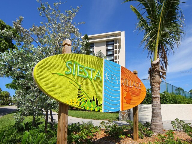 6512 Midnight Pass Rd Unit 303, Sarasota, FL 34242 - view of community / neighborhood sign