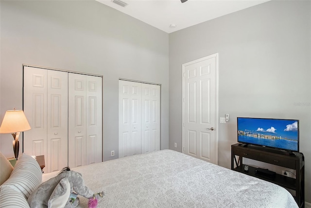 6605 38th Ln E, Sarasota, FL 34243 - bedroom featuring two closets