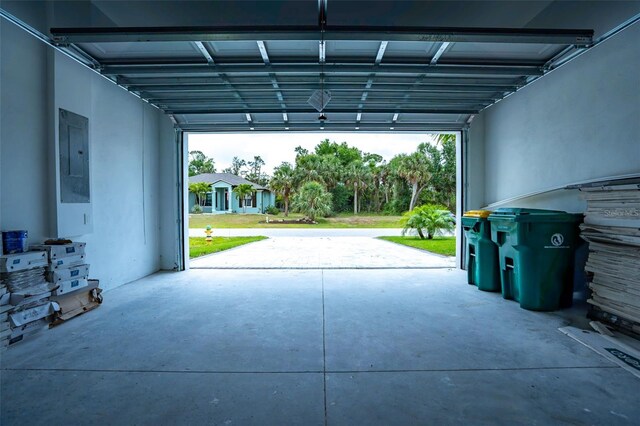 117 Marker Rd, Rotonda West, FL 33947 - garage featuring electric panel