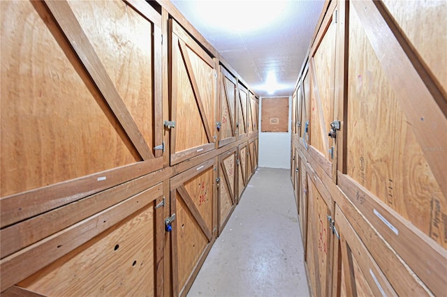 2901 26th St W Unit 312, Bradenton, FL 34205 - hall with finished concrete flooring