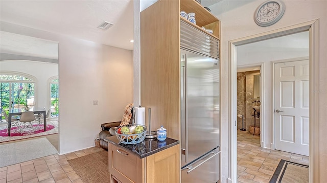 33 Bishops Court Rd Unit 118, Osprey, FL 34229 - bathroom featuring stone finish floors