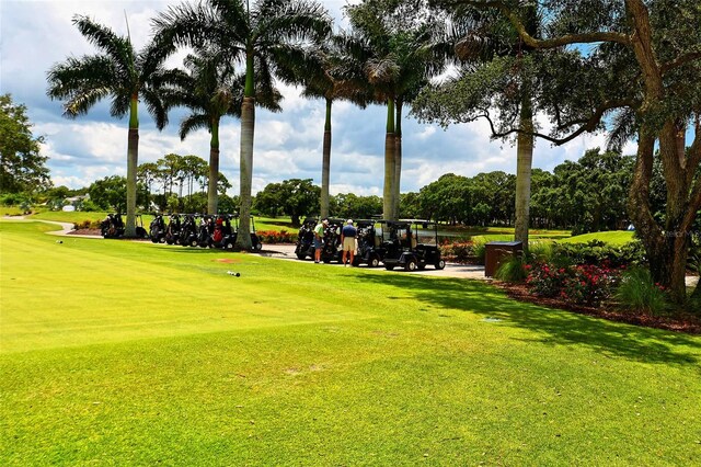 33 Bishops Court Rd Unit 118, Osprey, FL 34229 - view of community with a lawn and golf course view