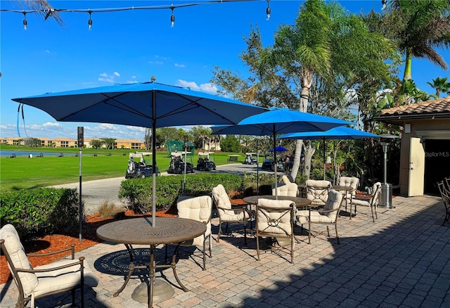 view of patio