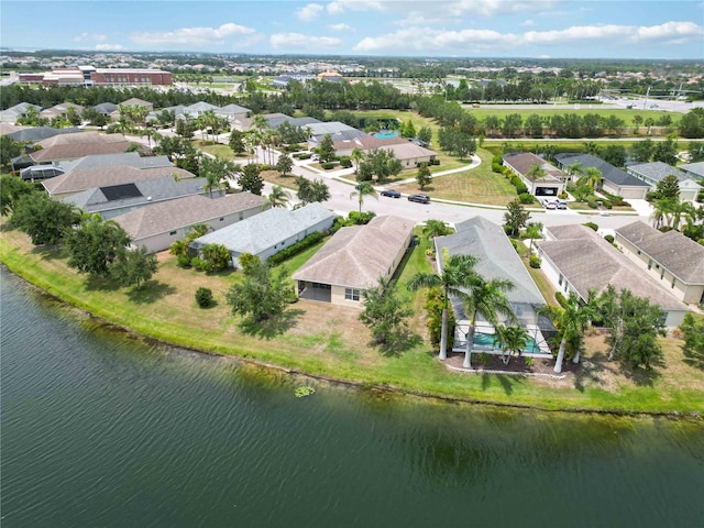 12183 Longview Lake Cir, Bradenton, FL 34211 - aerial view of residential area featuring a large body of water