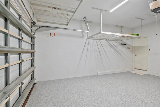 view of storage room