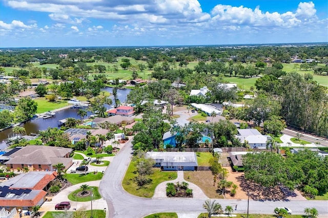 6931 Magellan Way, Sarasota, FL 34243 - aerial perspective of suburban area featuring a large body of water