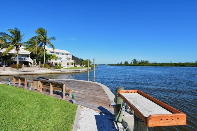 1226 Siesta Bayside Dr Unit 1226C, Sarasota, FL 34242 - dock featuring a water view