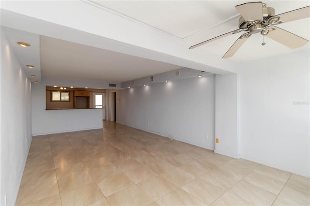 33 S Gulfstream Ave Unit 502, Sarasota, FL 34236 - spare room with ceiling fan
