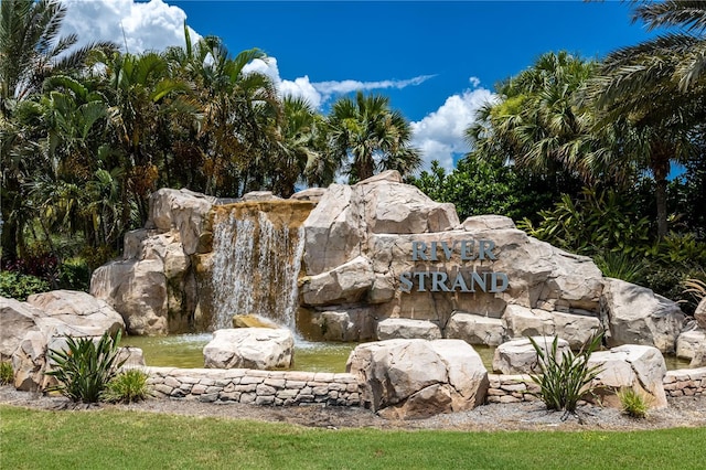 7005 River Hammock Dr Unit 204, Bradenton, FL 34212 - community / neighborhood sign featuring a garden pond