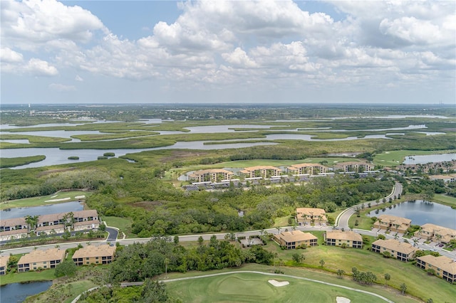7005 River Hammock Dr Unit 204, Bradenton, FL 34212 - drone / aerial view of a large body of water and a golf course