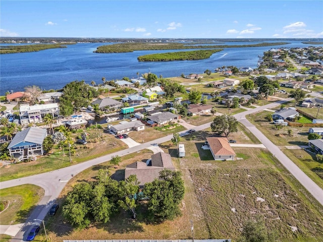 3239 Daytona Dr, Punta Gorda, FL 33983 - aerial view of residential area featuring a nearby body of water