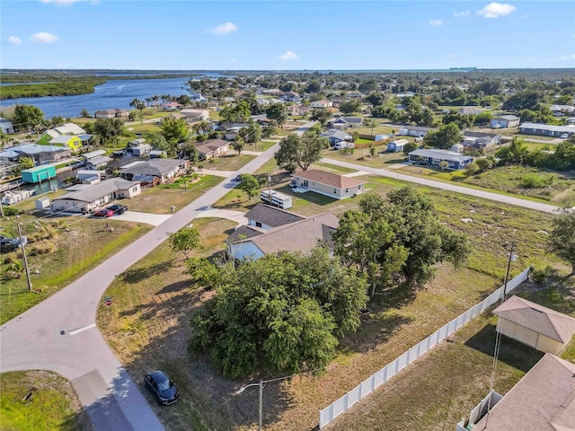 3239 Daytona Dr, Punta Gorda, FL 33983 - aerial view of residential area with a nearby body of water