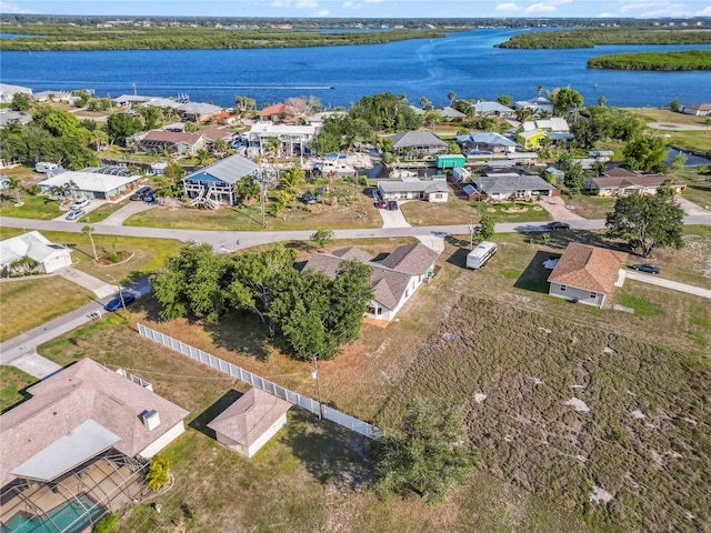 3239 Daytona Dr, Punta Gorda, FL 33983 - aerial view of property's location with a nearby body of water and nearby suburban area