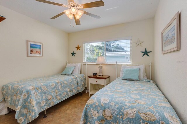 112 Palm Ave, Anna Maria, FL 34216 - bedroom featuring ceiling fan