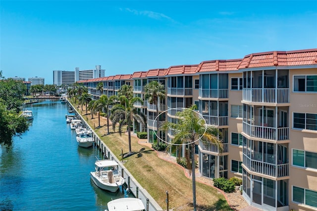 1350 N Portofino Dr Unit 208, Sarasota, FL 34242 - water view