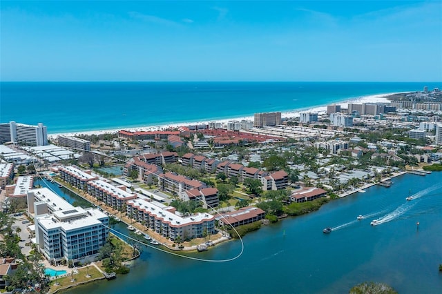 1350 N Portofino Dr Unit 208, Sarasota, FL 34242 - view of urban area with a nearby body of water